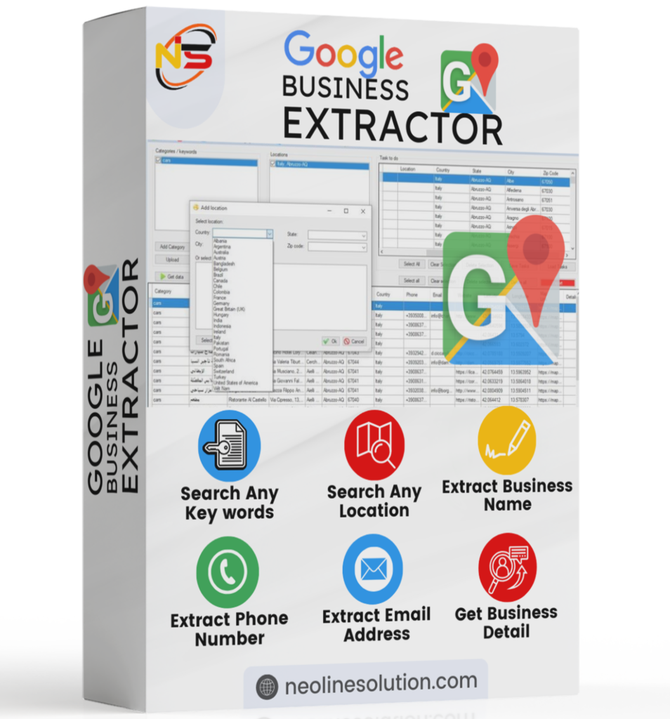 Business & Google Map Blaster