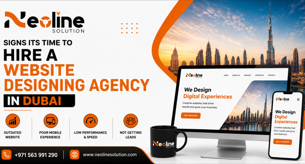 Hire a website designing agency in Dubai