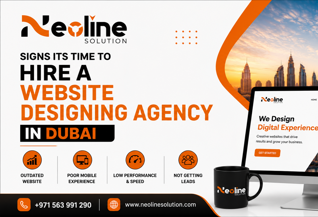 Hire a website designing agency in Dubai