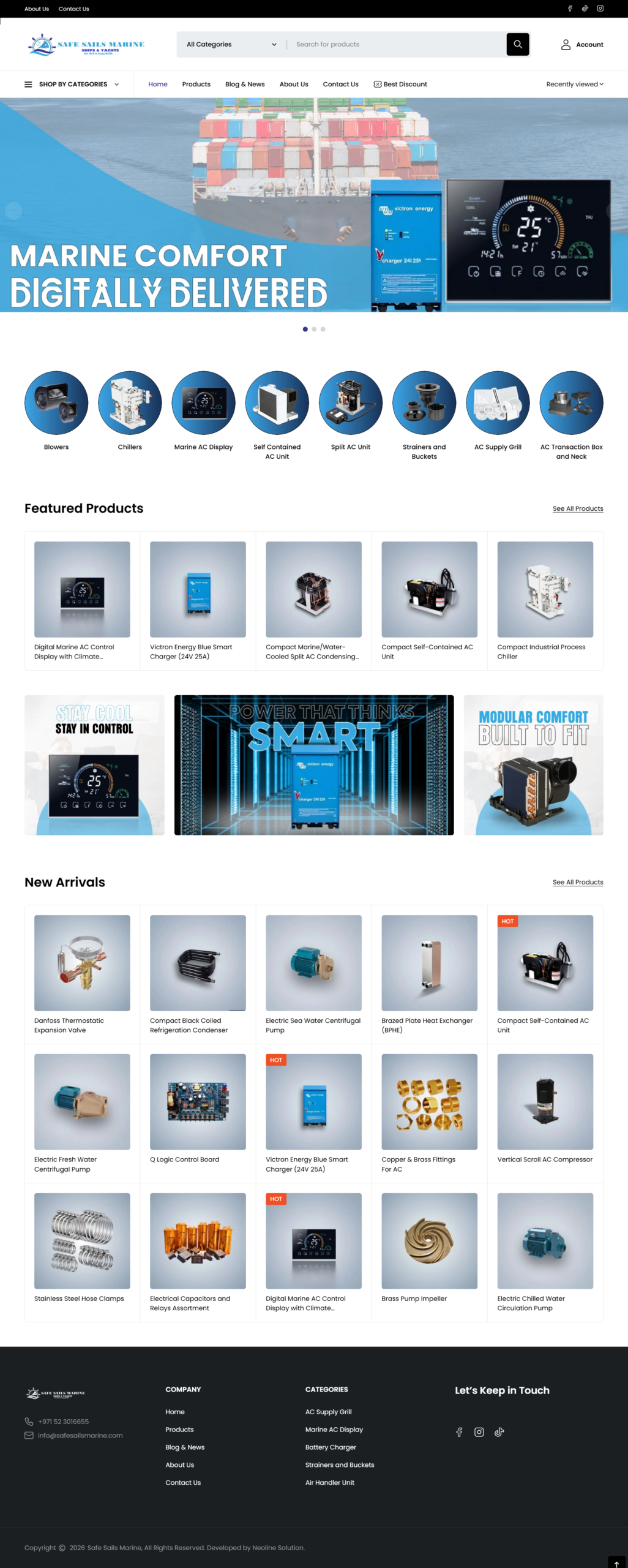 Wordpress Development 16 screencapture safesailsmarine 2026 06 23 15 55 54 scaled