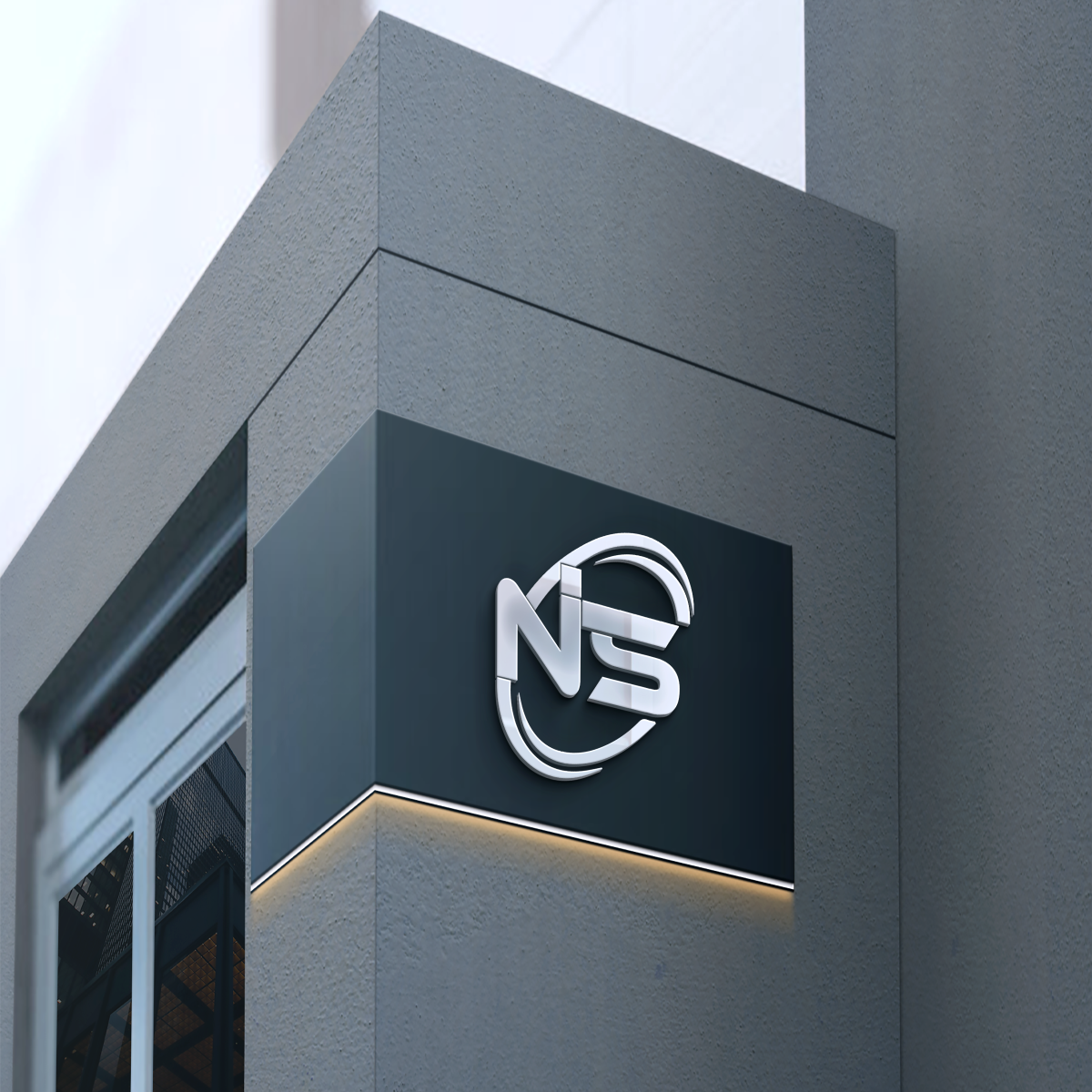 Creative-3D-Logo-Mockup-on-Business-Building-Wall